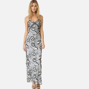 NEW SELF-PORTRAIT Floral Print Long Dress Size: M | US8, UK12